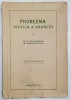 PROBLEMA SILVICA VRANCEI, M.G. GEORGESCU, 1937, DEDICATIE, Inspector General Silvic, Tipografia Cartea Putnei, Focsani, Carte Veche