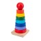 Turn Curcubeu cu 9 piese Smart Squirrel Wooden Stacker - CX-2012