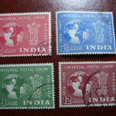 INDIA 1949 SERIE UPU