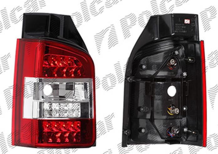 Set lampa spate tuning VW Transporter/MULTIVAN (T5), 04.2003-10.2009 pt modele cu 2 usi spate, partea stanga+dreapta, Taiwan