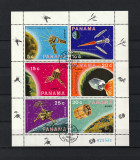 Timbre Panama, 1969 - Coală / Minisheet - Sateliţi şi Explorare - Cosmos | aph