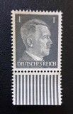 Germania (Deutsches Reich) 1941/1944-"Hitler" (1 Pfennig) Margine Inferioară cu Bare Verticale MNH - Cod: -TG1