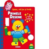 Lipesc, ma joc si invat... Primele desene - Carte cu abtibilduri