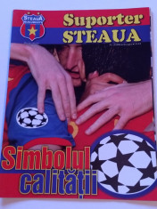 Revista fotbal - &amp;quot;Suporter STEAUA&amp;quot; (Nr.21/2006)- poster Steaua Bucuresti foto