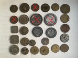 Lot jetoane romanesti vechi deosebite