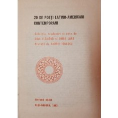 20 DE POETI LATINO - AMERICANI CONTEMPORANI