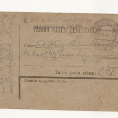 D2 Carte Postala Militara k.u.k. Imperiul Austro-Ungar ,1918