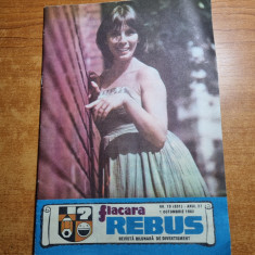 revista flacara rebus 1 octombrie 1983 - total necompletata