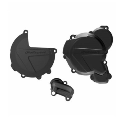 Protectie capac ambreiaj si aprindere Husqvarna / KTM TPI 2017-2023 Polisport negru foto