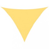 Cumpara ieftin Panza parasolar, bej, 5x5x6 m, HDPE, 160 g/m&sup2;