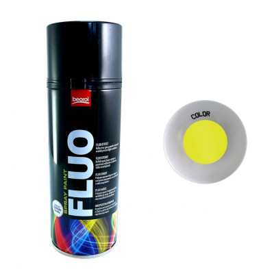 Vopsea spray acrilic fluorescent galben Giallo 400ml foto