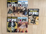 frank herbert dune / copii dunei / mantuitorul dunei colectie 5 volume carti sf beletristica editura nemira 1992