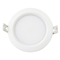 Spot LED MiBoxer FUT063, 6W, incastrat, RGB+CCT, 500LM, 2700K-6500K, lumina ajustabila, 2.4GHz, control de la distanta 30m, AC100-240V, rotund, alb, I