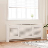 Cumpara ieftin Mască pentru calorifer, alb, 205 cm, MDF