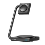 Statie de Incarcare Wireless pentru iPhone, Apple Watch, AirPods Pro, Type-C, 15W - JoyRoom (JR-WQN05) - Black