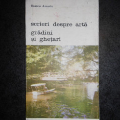 ROSARIO ASSUNTO - SCRIERI DESPRE ARTA. GRADINI SI GHETARI