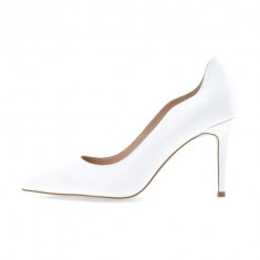 Bianco stilettos de piele BIACHIC culoarea alb, 11240254