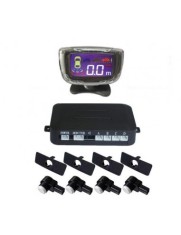Senzori parcare cu display LED S500 tip OEM de 16.5mm Argintiu
