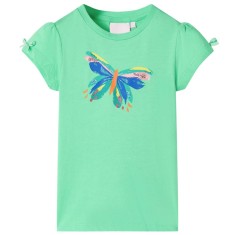 Tricou pentru copii, verde deschis, 92