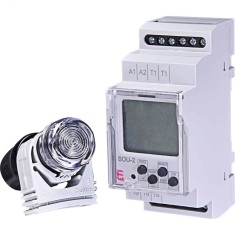 Senzor crepuscular 10A sina DIN 2000W IP20 Eti 002470020