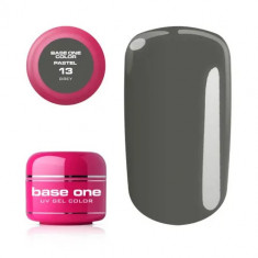 Gel UV Silcare Base One Pastel - Grey 13, 5g