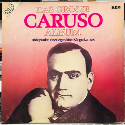 VINIL 2XLP Enrico Caruso &amp;lrm;&amp;ndash; Das Grosse Caruso Album (VG++) foto