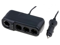 Splitter Brichetă Auto Soclu x4 10A 1m foto