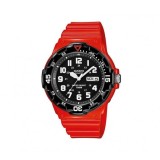 Casio Collection MRW-200HC-4BVEF Ceas Bărbătesc 44.6mm cu Curea Roșie din Rășină
