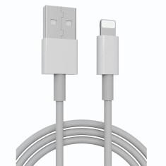 Cablu date si incarcare rapida FastCharge, PRESTIGE CHARGE&reg;, pentru Apple Iphone 8, X, XS, 11, 12, 13, 14 Pro &amp; ProMAx, Ipad, AirPods, 2.4 A, compatib