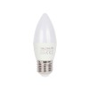 Bec LED lumanare B35 E27 6W lumina rece LR 6400K (include taxa timbru verde 0.40 lei) Valcor VLC11027