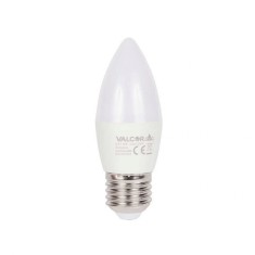 Bec LED lumanare B35 E27 6W lumina calda LC 3000K (include taxa timbru verde 0.40 lei) Valcor VLC11003