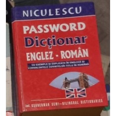 Password. Dictionar Englez-Roman