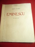 Aron Cotrus - Eminescu - Poem -Ed.1939 Luna Bucurestilor ,cu un portret C.Ressu