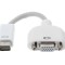 Adaptor mini DVI tata la VGA Mama, Active, FHD, 10cm, compatibil Apple iMac Macbook Pro, cablu convertor miniDVI la VGA analog 15 pini