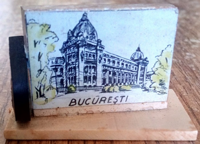 Microvedere-bibelou Bucuresti, reg. Bucuresti, R. P. R., circa 1955