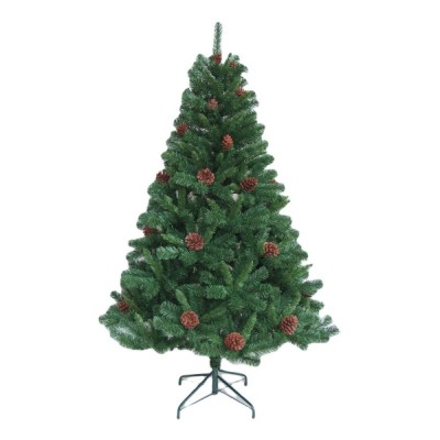 Brad artificial 180 cm cu conuri &amp;ndash; Impodobit rapid! foto