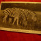 Ilustrata Gradina Zoo Whipsnade Anglia -Fauna- Zebra 1936 ,circulatie ulterioara