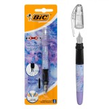Stilou BIC, PX7, Corp Mov Tie Dye, Cerneală Albastră, Oem