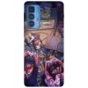 Husa compatibila cu Motorola G20 model Classic game, Silicon, TPU, Viceversa, Transparent, Carcasa