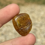 Chihlimbar rulat cristal natural unicat a44, Stonemania Bijou