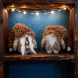 Elf de Craciun scandinav - 30 cm