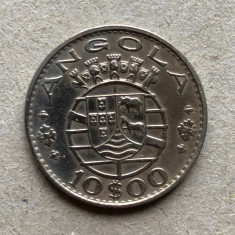 x314 Angola 10 escudos 1970 foto