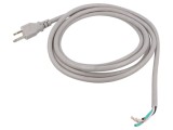 Cablu Alimentare 3x18AWG NEMA 5-15 2.4m Gri 10A
