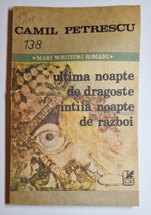 Lot 2 cărți clasice rom&acirc;nești &ndash; Rebreanu &amp; Camil Petrescu