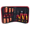 Set 10 Scule de Mana VDE 1000V Hyundai HY-59415: Surubelnite, Clesti Combinati, Sfic, Varf Lung, Tester Tensiune