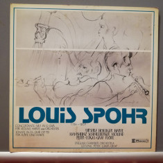 Louis Spohr – Concerto no Violin & Harp (1980/Claves/RFG) - VINIL/Vinyl/NM+