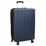 Valiză pliabilă Hard Shell 28&quot; Albastru &icirc;nchis 50x30x76 cm ABS
