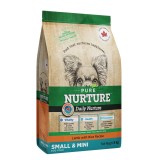 Hrana pentru caini de talie mica si mini Pure Nurture, cu miel si orez, 8kg