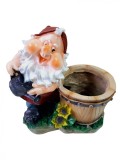Cumpara ieftin Statueta decorativa, Pitic, Multicolor, 26 cm, DVC0010P