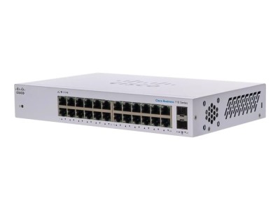 Cisco CBS110-24T-EU Unmanaged 24-port GE, 2x1G SFP Shared foto
